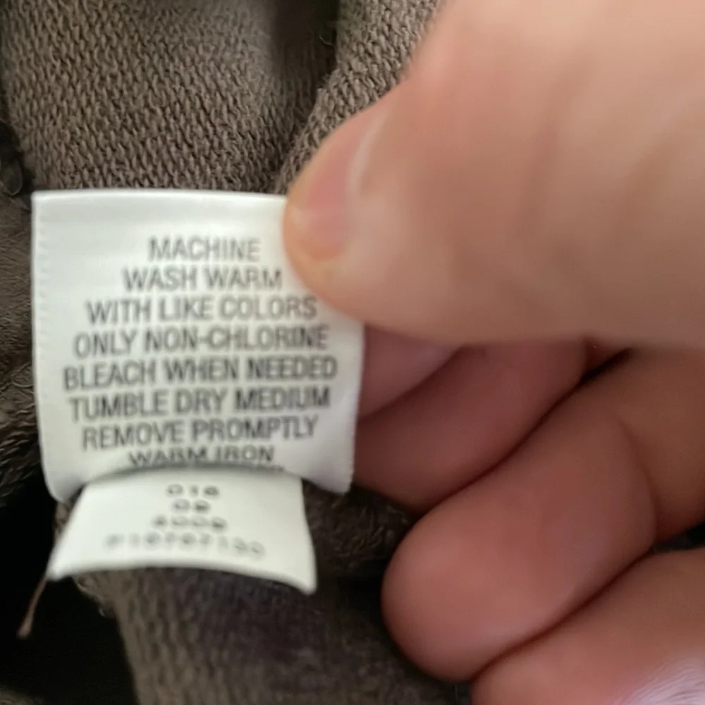 Mossimo Shacket- dark Taupe-Brown Short sleeves Half button Front pocket- Latge - Picture 10 of 10